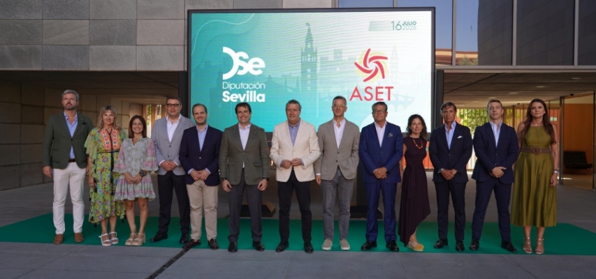 La nueva Junta Directiva de ASET visita la Diputación para reforzar la colaboración e impulsar el turismo en la provincia