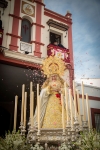 Castilleja de la Cuesta recupera el culto externo con el hist&oacute;rico traslado de los Sagrados Titulares de la Hermandad de Santiago