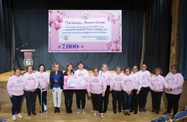 La Asociaci&oacute;n &ldquo;Tu coraje, nuestro coraje&rdquo; recauda 7.000 euros para la lucha contra el c&aacute;ncer