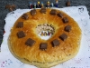 C&oacute;mo preparar Rosc&oacute;n de Reyes de turr&oacute;n de chocolate en casa