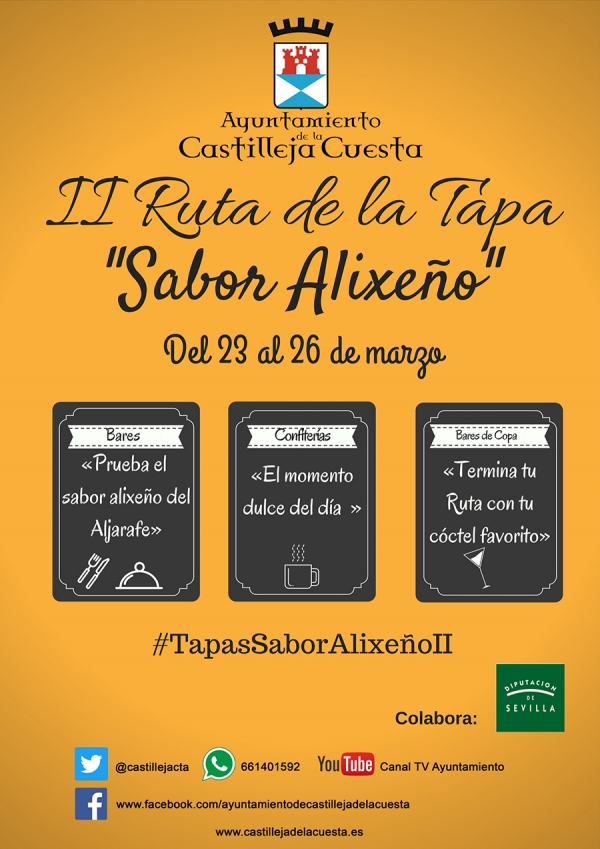 Ruta de la Tapa con Sabor Alixe&ntilde;o en Castilleja de la Cuesta