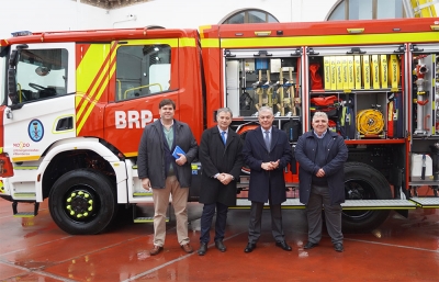 Surtruck entrega al Ayuntamiento de Sevilla una Bomba Rural Pesada (BRP) de &uacute;ltima generaci&oacute;n