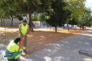 Comienza la renovaci&oacute;n de los parques de las Hermanas Miraval