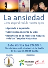 Reyes Coronel presenta la conferencia titulada &ldquo;La Ansiedad: c&oacute;mo atajar el mal de nuestra &eacute;poca&rdquo;
