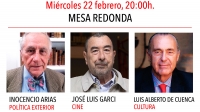 Tomares clausura hoy mi&eacute;rcoles el ciclo "Espa&ntilde;a a Debate" con tres referentes de la Diplomacia, el cine y la poes&iacute;a