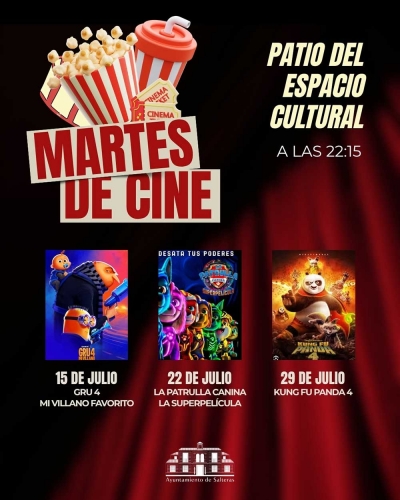 Comienzan los "Martes de Cine" en Salteras con "Gru 4: Mi villano favorito"