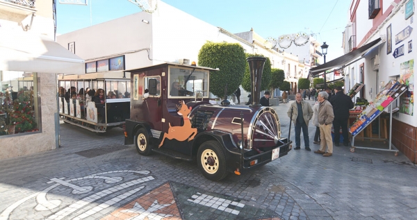 Llega a Tomares el trenecito navide&ntilde;o