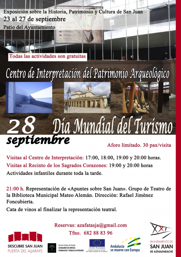 San Juan celebra el D&iacute;a Mundial del Turismo con visitas guiadas, teatro y actividades infantiles