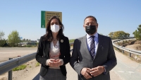 Ricardo S&aacute;nchez Ant&uacute;nez, delgado del Gobierno de la Junta en Sevilla, y Susana Cayuelas Porras, delegada territorial de Fomento.