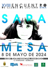 La escritora Sara Mesa protagonizar&aacute; la decimoctava edici&oacute;n del Encuentro de Clubes de Lectura de la red BiMA