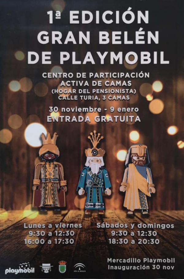 Primera Edici&oacute;n Gran Bel&eacute;n de Playmobil en Camas
