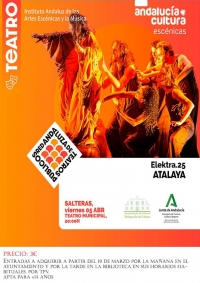 La obra 'Elektra.25', de la compa&ntilde;&iacute;a Atalaya Teatro, llega a Salteras