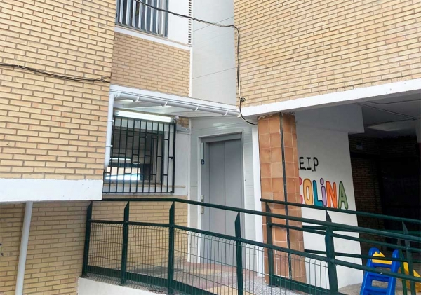 La Junta mejora la accesibilidad del CEIP La Colina de Camas con una inversi&oacute;n de m&aacute;s de 71.000 euros