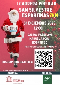 Espartinas agota los dorsales de la Primera San Silvestre del municipio