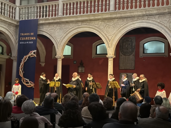Sacra Musicae recrea los cortejos procesionales de los siglos XVI y XVII en Cajasol