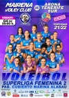 El Mairena Voley Club y el Arona Tenerife Sur se enfrentan este s&aacute;bado en el pabell&oacute;n mairenero Marina Alabau