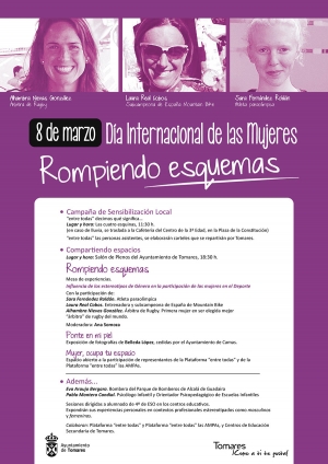 Tomares "Rompe Esquemas" el D&iacute;a Internacional de la Mujer