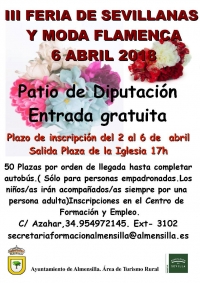 III Feria de Sevillanas y Moda Flamenca en la provincia de Sevilla