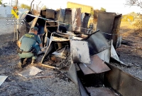 La Guardia Civil investiga a dos personas por su supuesta implicaci&oacute;n en un incendio forestal y cuantiosos da&ntilde;os materiales en Pilas