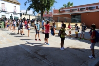 La ilusi&oacute;n supera a la incertidumbre en la 'vuelta al cole' en Gines