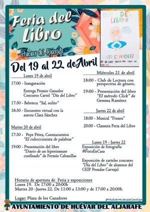 Hu&eacute;var apuesta por la cultura con una Feria del Libro y la Artesan&iacute;a cargada de actividades culturales