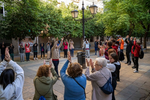 Mairena comienza un proyecto intergeneracional para unir a j&oacute;venes y mayores a trav&eacute;s del deporte