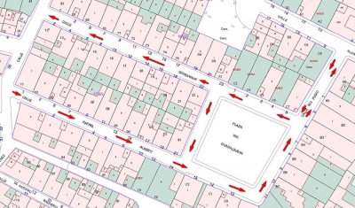 Nueva reordenaci&oacute;n del tr&aacute;fico en las calles Rafael Alberti, Guadiamar y Plaza del Guadalquivir