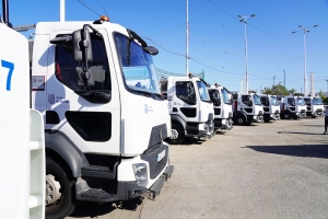 Surtruck entrega ocho cisternas de alta eficiencia para reforzar la limpieza de M&aacute;laga