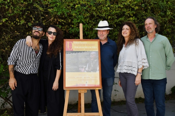 El 49 Festival Flamenco de Tomares llenar&aacute; del mejor arte jondo el Patio de las Buganvillas el pr&oacute;ximo s&aacute;bado, 20 de julio