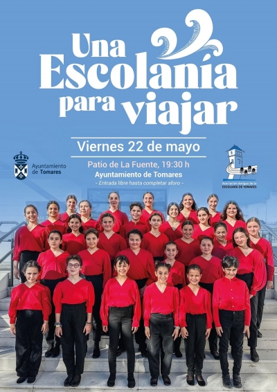 La Escolanía de Tomares ofrecerá este viernes, 22 de mayo, el concierto 