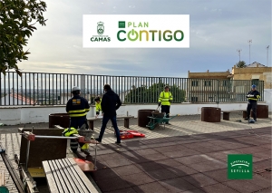 Iniciadas las obras para la remodelaci&oacute;n en el parque de Coca de la Pi&ntilde;era