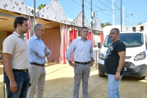 La Feria de Tomares, que comienza ma&ntilde;ana, ser&aacute; la primera en Espa&ntilde;a sin ruido en las atracciones durante las noches