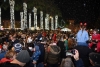 Arranca la Navidad en Tomares con el encendido del alumbrado y una gran nevada