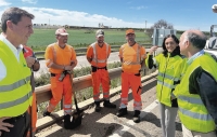 La Junta inicia las obras de reparaci&oacute;n en el firme da&ntilde;ado en la variante A-474 de Pilas