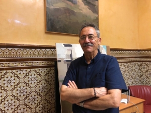 Eustaquio Casta&ntilde;o, alcalde de Sanl&uacute;car
