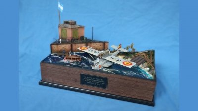 Tablada incorpora a su Sala Hist&oacute;rica un diorama sobre el vuelo del Plus Ultra en el 95 aniversario de la haza&ntilde;a