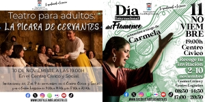 Teatro y flamenco en el Centro C&iacute;vico de Castilleja de la Cuesta este fin de&nbsp;semana
