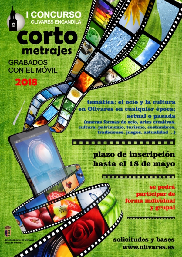 I Concurso de Cortometrajes grabados con el m&oacute;vil en Olivares