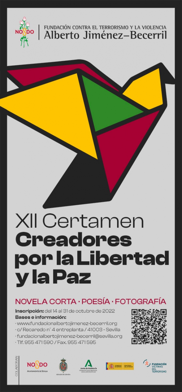 La Fundaci&oacute;n Alberto Jim&eacute;nez-Becerril convoca el XII Certamen de Creadores por la Libertad y la Paz