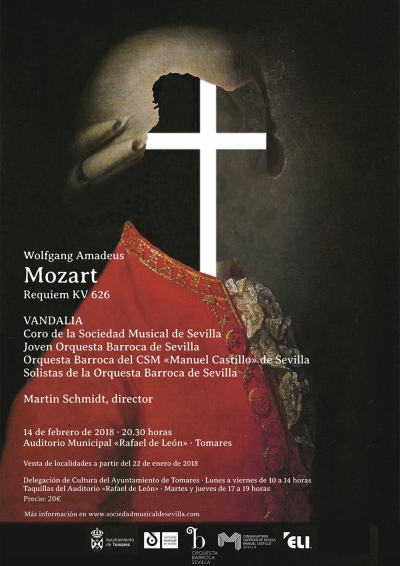 Tomares resucitar&aacute; a Mozart el 14 de febrero con su "Requiem en Re menor"