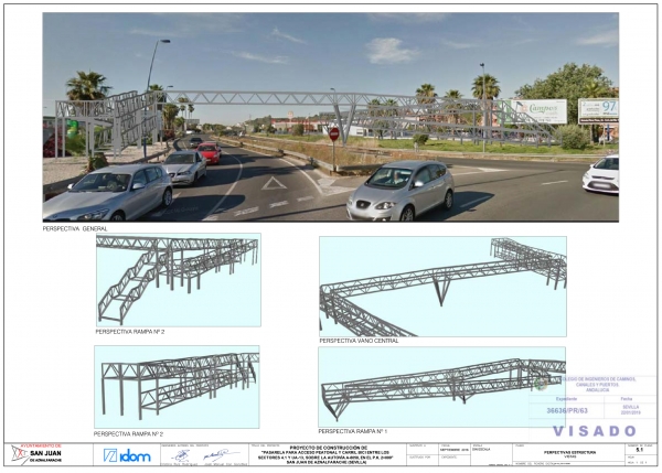 El Ayuntamiento de San Juan de Aznalfarache aprueba la licitaci&oacute;n de la pasarela peatonal del Polideportivo