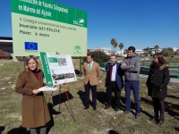 Comienzan las obras de la pasarela ciclopeatonal entre PISA y el metro en Ciudad Expo