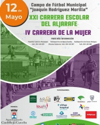 XXI Carrera escolar del Aljarafe y IV Carrera de la Mujer