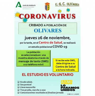 Cribado poblacional en el centro de salud de Olivares