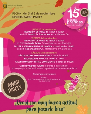 Bormujos celebra la tercera edici&oacute;n de su Fiesta de Intercambio de Ropa