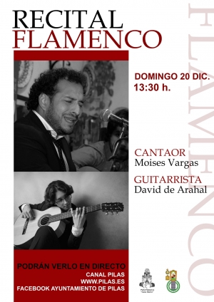 Pilas ofrece un Recital de Flamenco este domingo
