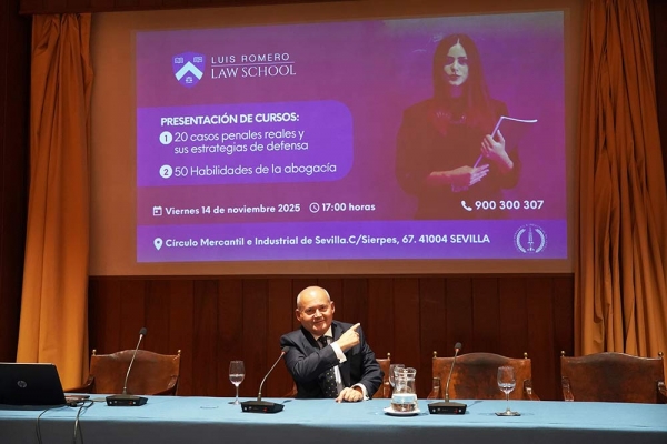 Arranca el proyecto de formaci&oacute;n jur&iacute;dica penal Luis Romero Law School