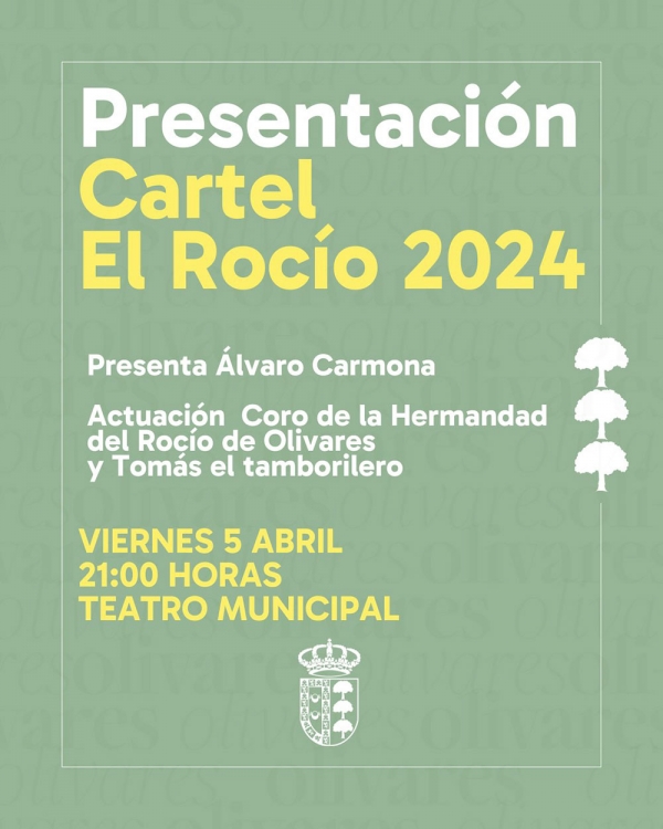 Este viernes se presenta el cartel de la romer&iacute;a del Roc&iacute;o de Olivares 2024