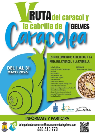 Caracolea 2026 regresa a Gelves con nuevos premios y un mes lleno de tradición gastronómica