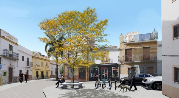 Transformaci&oacute;n de la c&eacute;ntrica calle C&oacute;rdoba de La Algaba